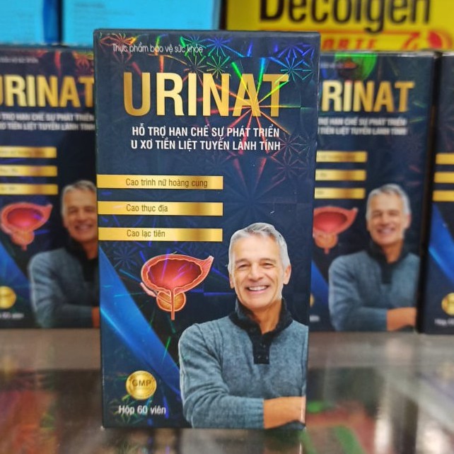 Urinat - Hộp 60 viên  - Dùng cho nam giới phì đại tiền liệt tuyến