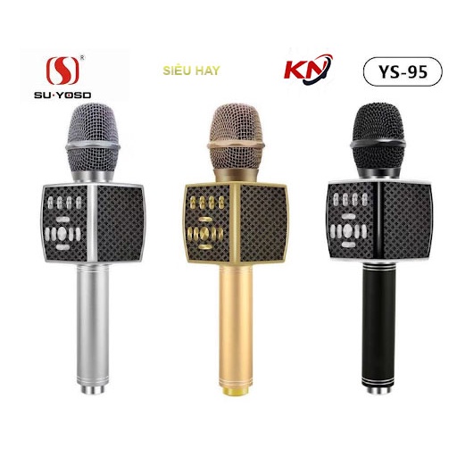 MICRO KARAOKE CÓ BLUETOOTH YS-95 HÁT BAO HAY