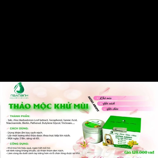 ThẢo Mộc Khử mùi Ngân Bình