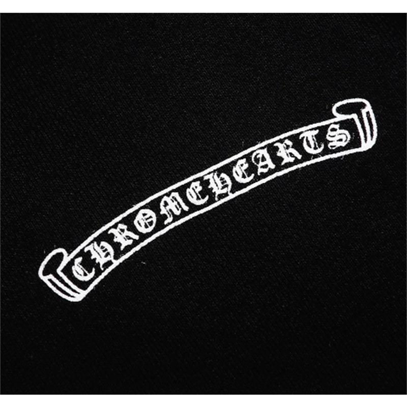 Hàng Có Sẵn Áo Hoodie Thể Thao Cotton Tay Dài In Hình Cánh Tay Hoa Trái Tim Chữ Chrome Cho Cặp Đôi Unisex