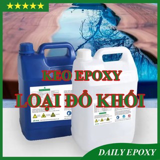 [BỘ 1KG KEO EPOXY TRONG SUỐT] SIÊU CỨNG, KHÁNG VÀNG, KHỬ BỌT HOÀN TOÀN