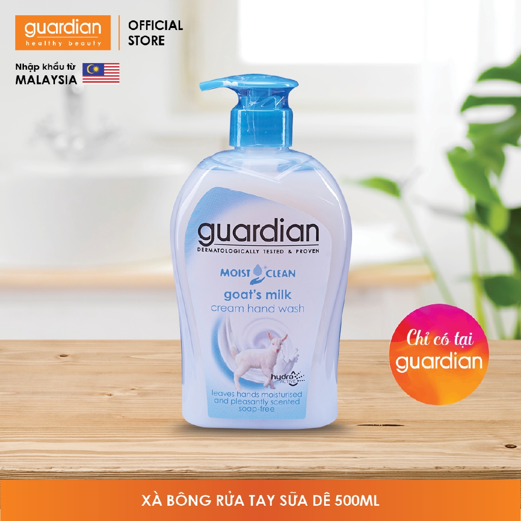 Kem rửa tay sữa dê Guardian 500ml