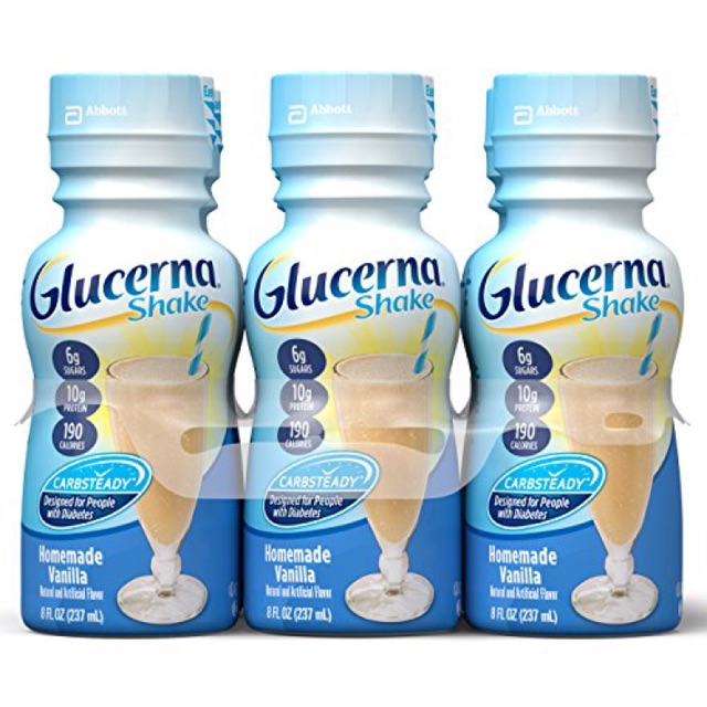 Sữa nước glucerna 237ml dành cho người tiểu đường