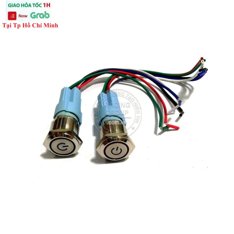 Công Tắc Led, Công Tắc Passing, On, Off Có Jack Cắm Led Ngẫu Nhiên