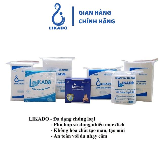 Khăn vải khô Likado 400gr ( 300 tờ)