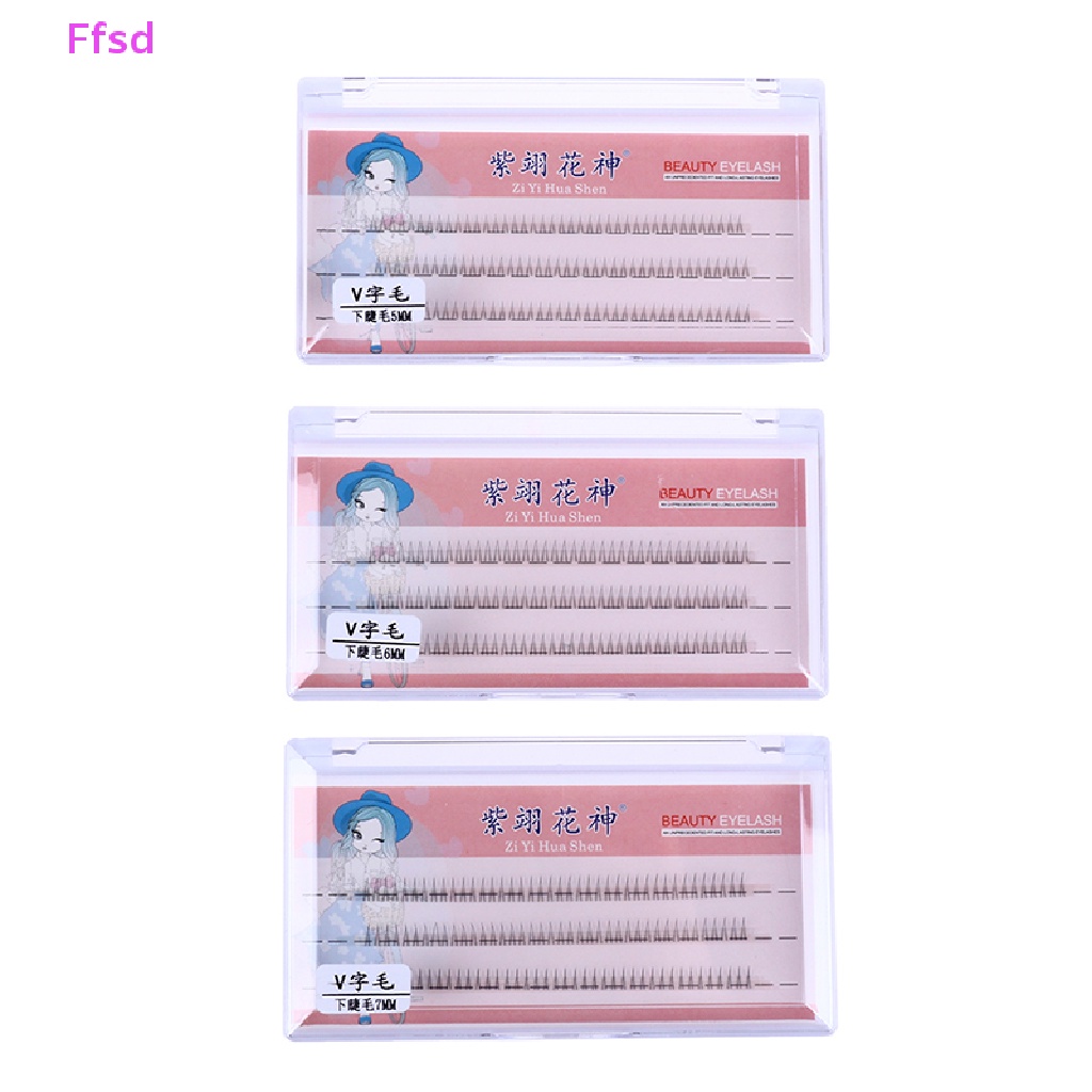 {Ffsd} Bán Chạy Lông Mi Giả Hình Chữ V Nối Mi Dưới Cá Nhân