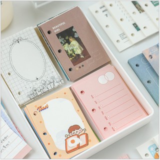 ❀ Refill ruột sổ 3 còng nhỏ xinh loại dễ thương ❀