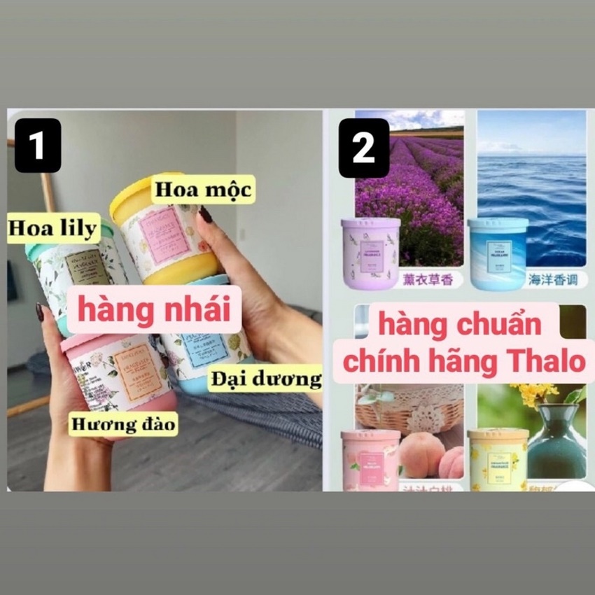 Sáp thơm Thalo khử mùi phòng, xe ô tô,toilet,tủ quần áo Nội địa Trung ILY