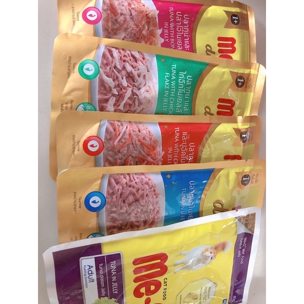Pate đóng gói Me-o cho mèo -QUỐC HƯNG VET