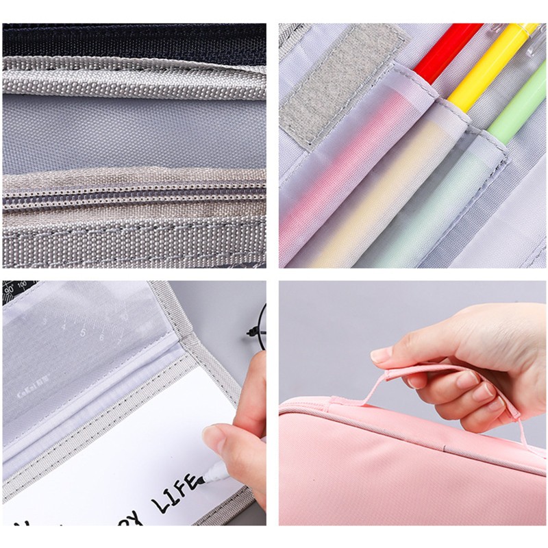 Túi Đựng Bút Sức Chứa Lớn Nhỏ Gọn Sáng Tạo Tiện Dụng