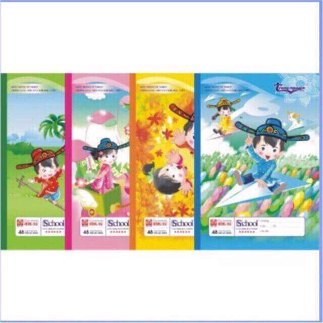 [GIÁ SỈ 8.5k/Q ] 50 Quyển Vở ô ly HH Trạng Nguyên 48 trang