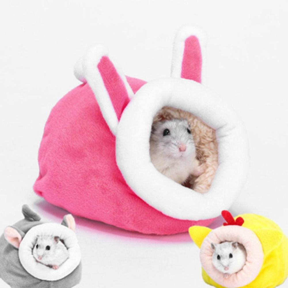 Đệm Lót Chuồng Cho Chuột Hamster Vải Cotton Ấm Áp Mùa Đông