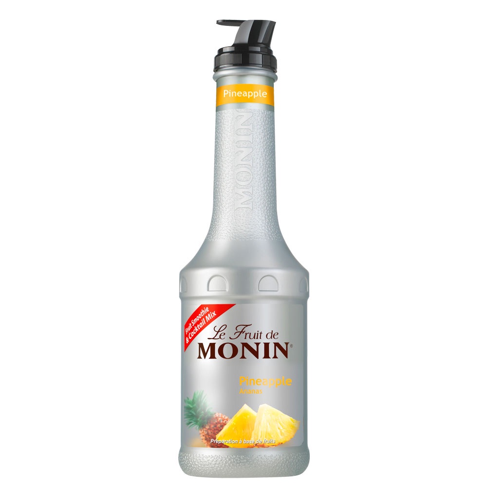 Mứt trái cây/ Puree /Fruit Mix Monin Thơm chai 1L. Hàng công ty có sẵn giao ngay