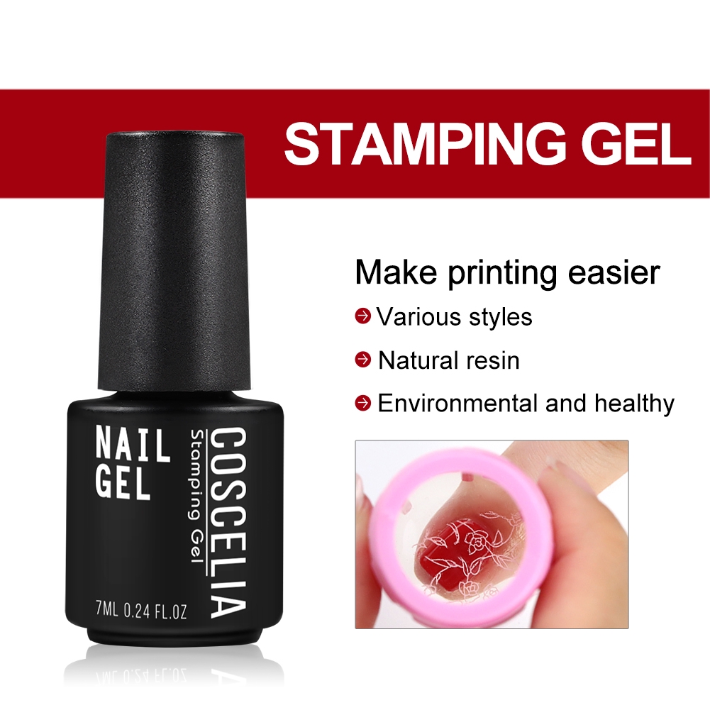 [Hàng mới về] Lọ Gel Sơn Móng Tay Coscelia 7ml 5 Màu Sắc Tùy Chọn Trang Trí Nghệ Thuật
