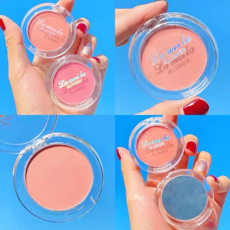 Phấn Má Hồng Lameila Blusher Nội Địa Chính Hãng Makeup Chuẩn Màu Mềm Mịn Lâu Trôi Tông Đáng Yêu Trẻ Trung