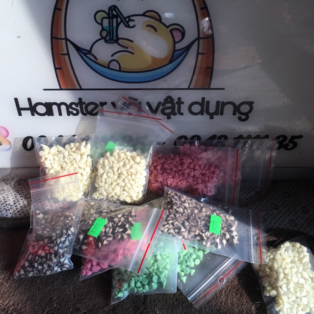 Thức ăn dặm vị dâu, bạc hà, sữa cho hamster