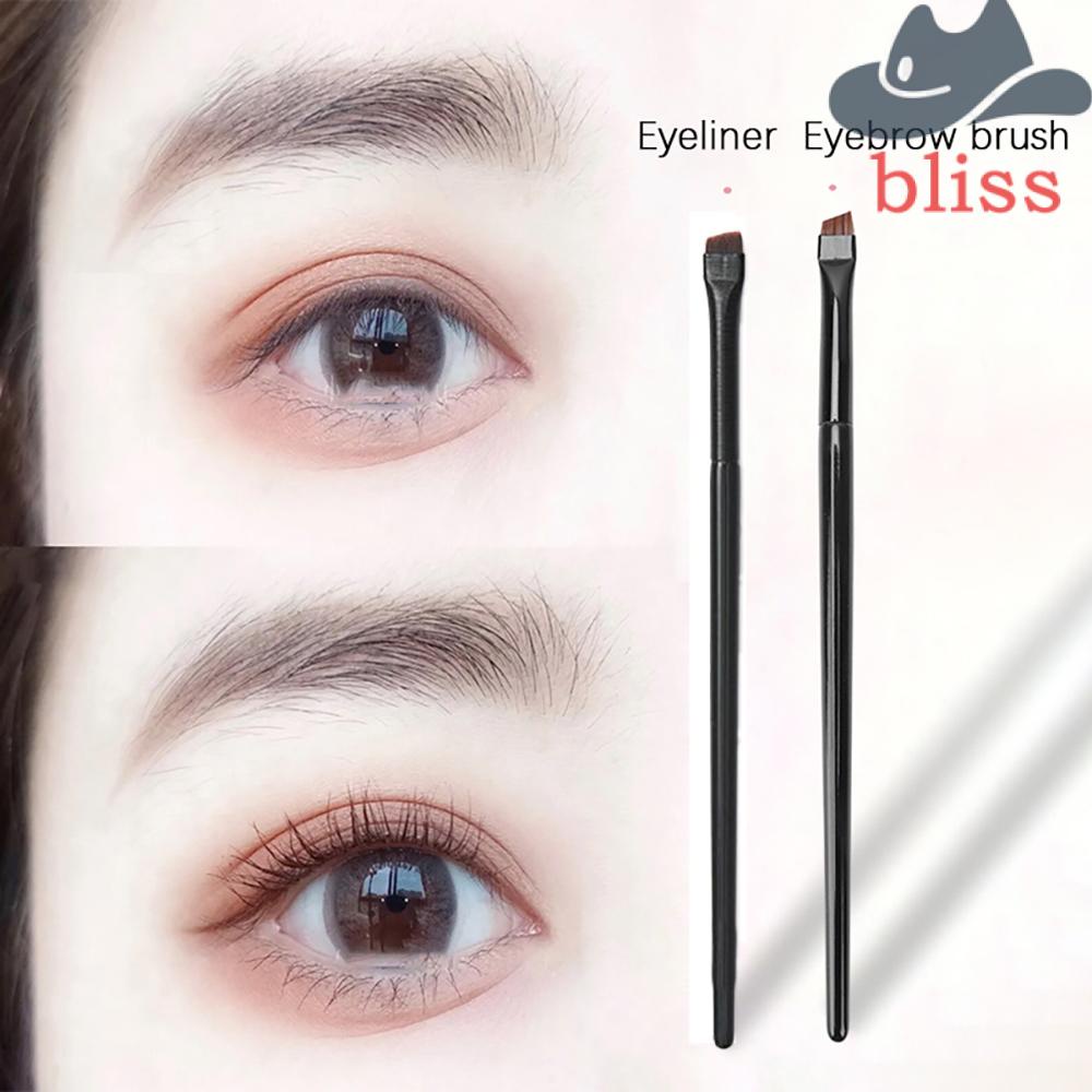 Cọ Kẻ Mắt Đầu Phẳng Sợi Mềm Mại Siêu Bền