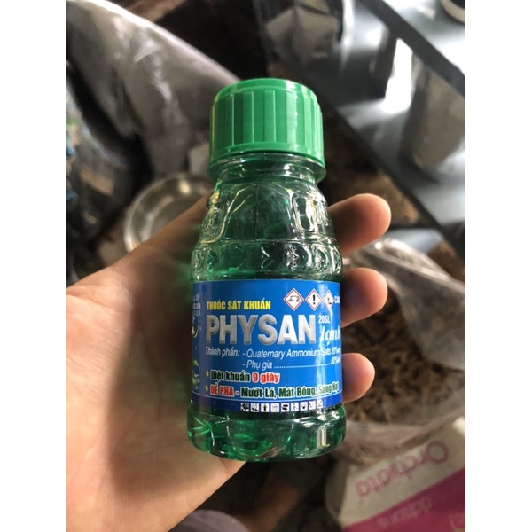 Thuốc Sát Khuẩn Trừ Nấm Bệnh PHYSAN 20SL (Lọ 100ml)