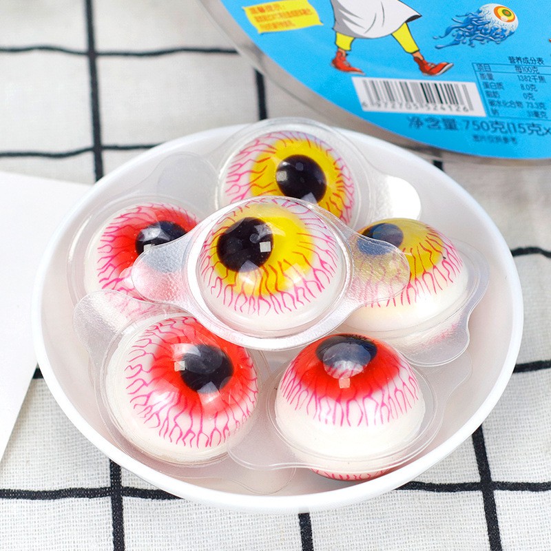 1 Viên Kẹo dẻo con mắt / trái bóng/ trái đất/ con vịt/ dưa hấu Funny Castle | BigBuy360 - bigbuy360.vn