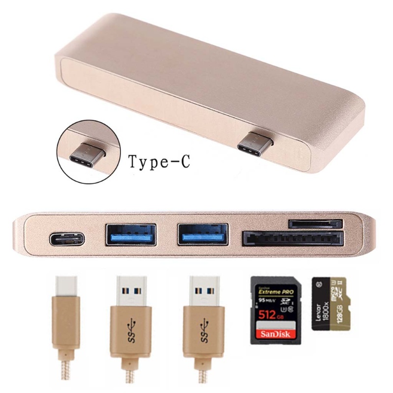 Bộ Hub Đọc Thẻ Nhớ SD TF Đa Năng Cổng USB 3 0