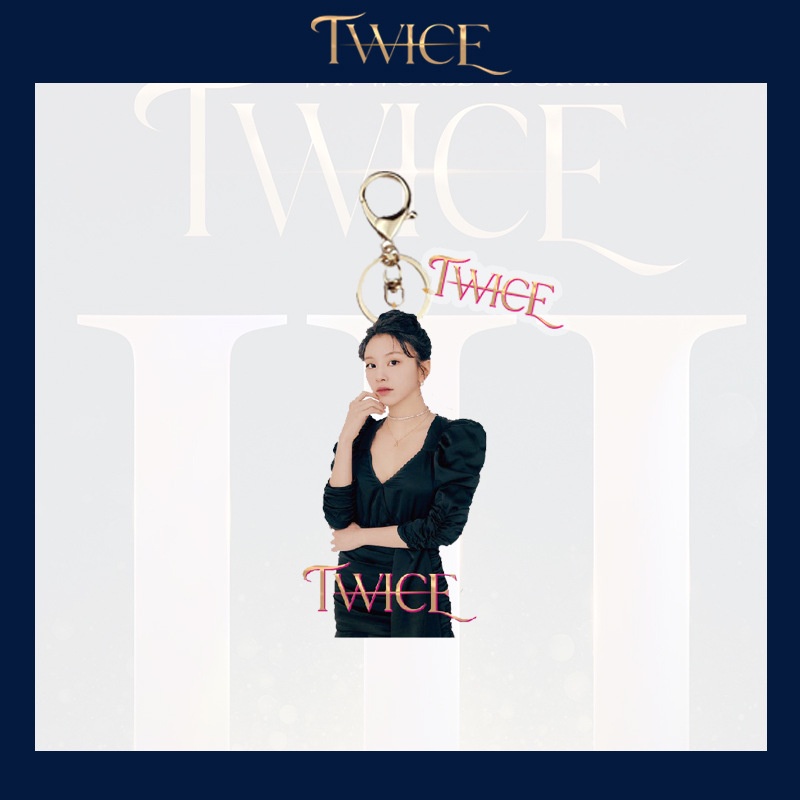 Móc Khóa Acrylic In Hình Các Thành Viên Nhóm Nhạc TWICE