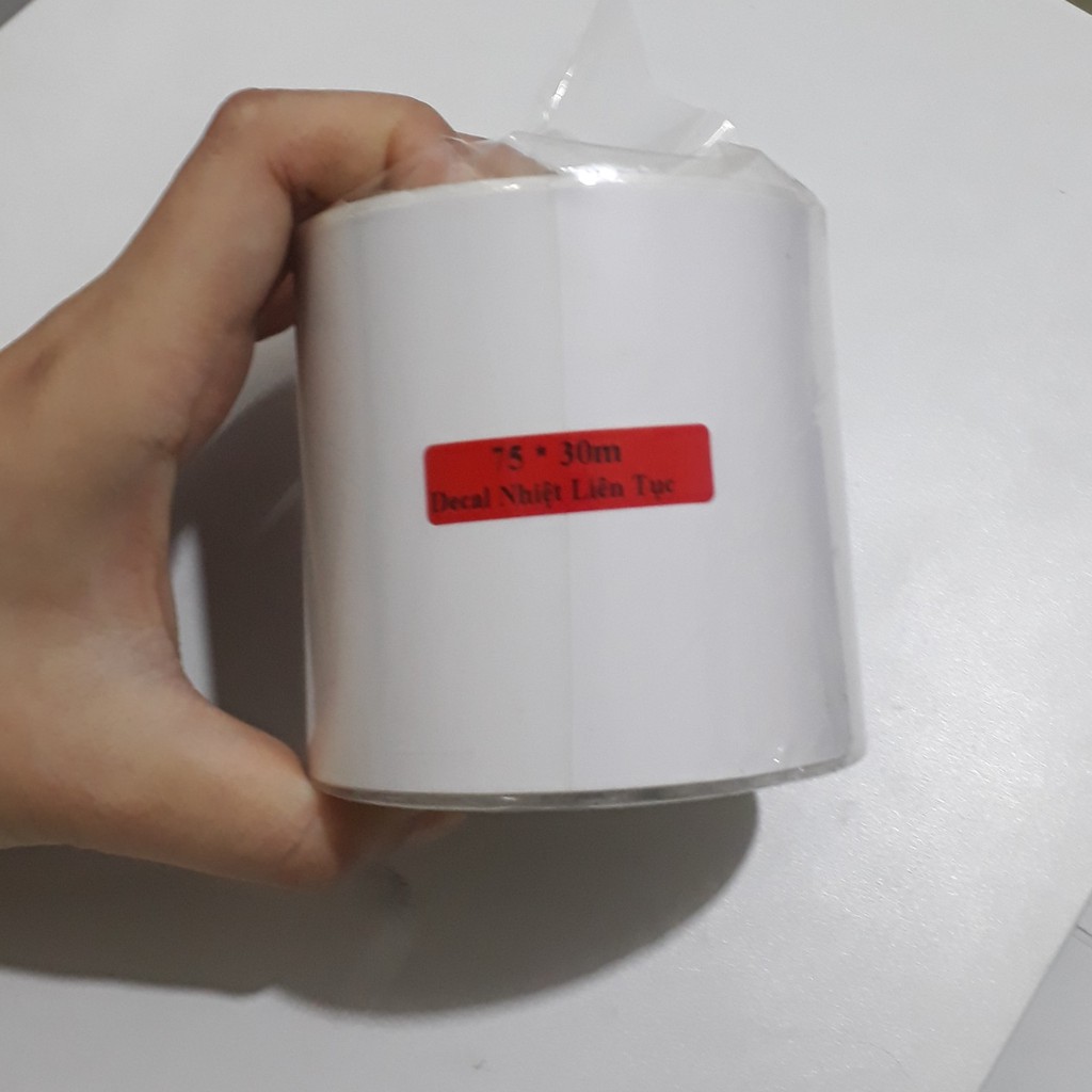 Máy in chốt đơn Livestream từ phần mềm TPos Xprinter A160 USB+LAN tặng kèm 1 Decal liên tục 75 x 30m | BigBuy360 - bigbuy360.vn