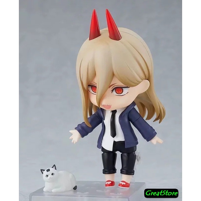 MÔ HÌNH DENJI và POWER trong CHAINSAW MAN 1560 1580 Q Mode FIGMA Figure 10cm