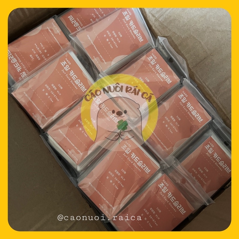 [CÓ SẴN] SLEEVE JOIL BỌC CARD BẢO VỆ CARD - Cáo nuôi rái cá