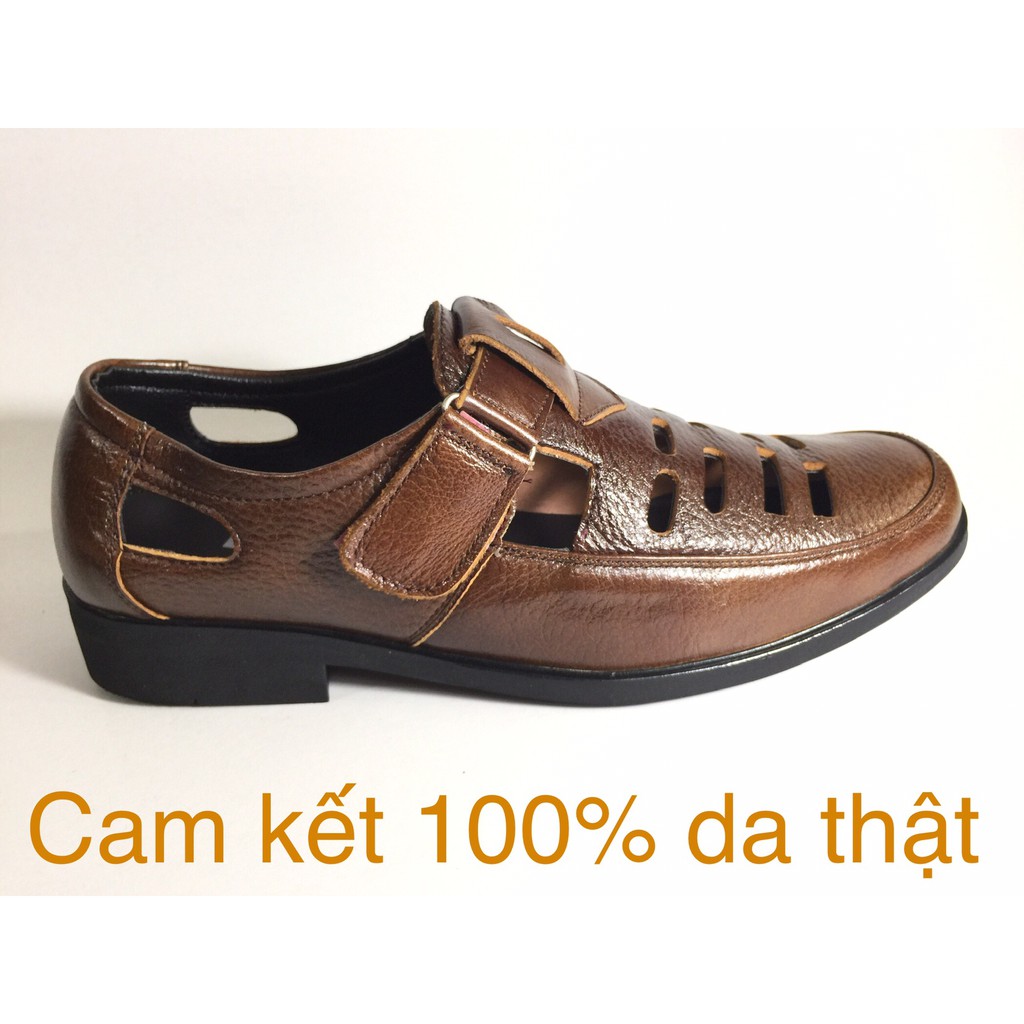 Có size 44-45 ngoại cỡ, Giày nam da bò ,đế cao su cực êm được khâu chắc chắn ,không lo mồ hôi chân.