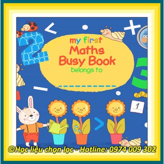Học liệu bóc dán rèn luyện tư duy Toán Montessori cho bé