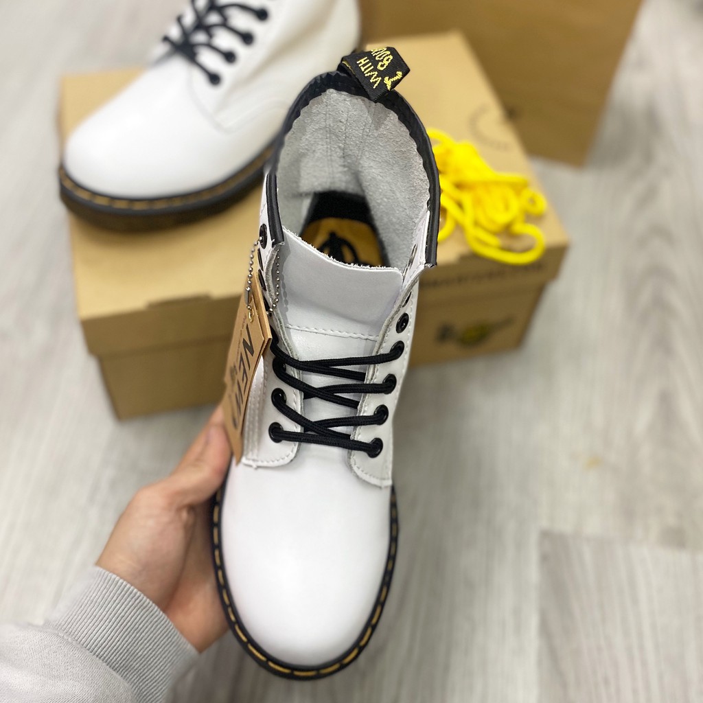 ✅ Giày Sneaker Dr Marten Trắng Full Box Phụ Kiện Freeship ✅ GIẢM GIÁ 20%