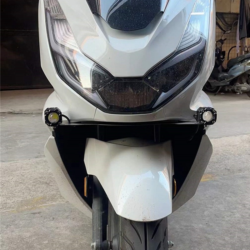 Giá Đỡ Đèn Pha Chống Sương Mù Chuyên Dụng Cho Xe Mô Tô Honda PCX150 PCX160 2018-2021 PCX 150 160