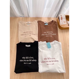 Áo phông Why fall in love