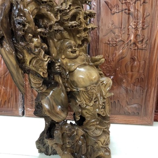 Tượng Phật Di Lặc Gỗ Thơm Xá Xị