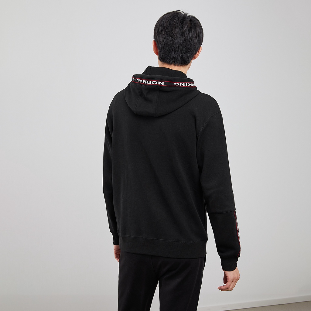 HLA - Áo Hoodie Nam Dài Tay Contrasting Color Hoodie