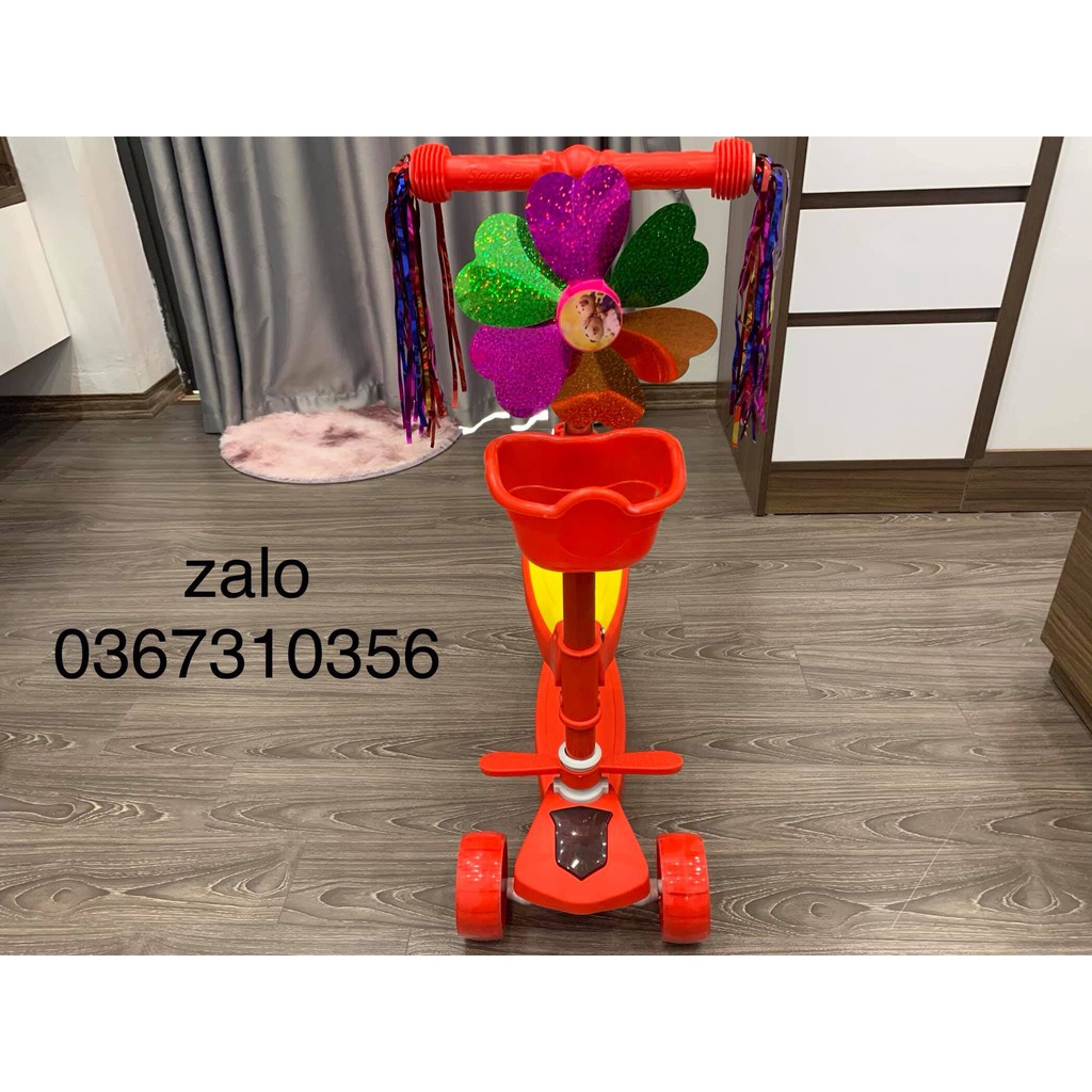 Xe trượt scooter 💥FREESHIP💥 đa năng phát sáng cho bé từ 2 đến 8 .siêu rẻ