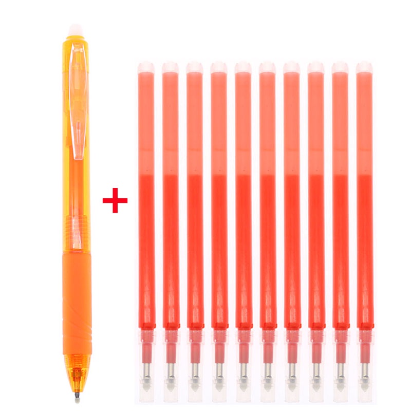 Bộ bút mực gel ngòi 0.7mm 4 màu có thể xóa được