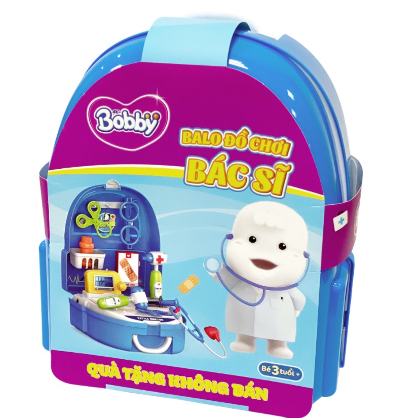 Balo đồ chơi bác sĩ HKM Bobby