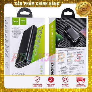 Pin Sạc Dự Phòng Hoco J72A  20000mAh 2 cổng Input/Output max 2A🌟Hỗ Trợ Tất cả Cổng Sạc in/out - Bảo Hành Chính Hãng.
