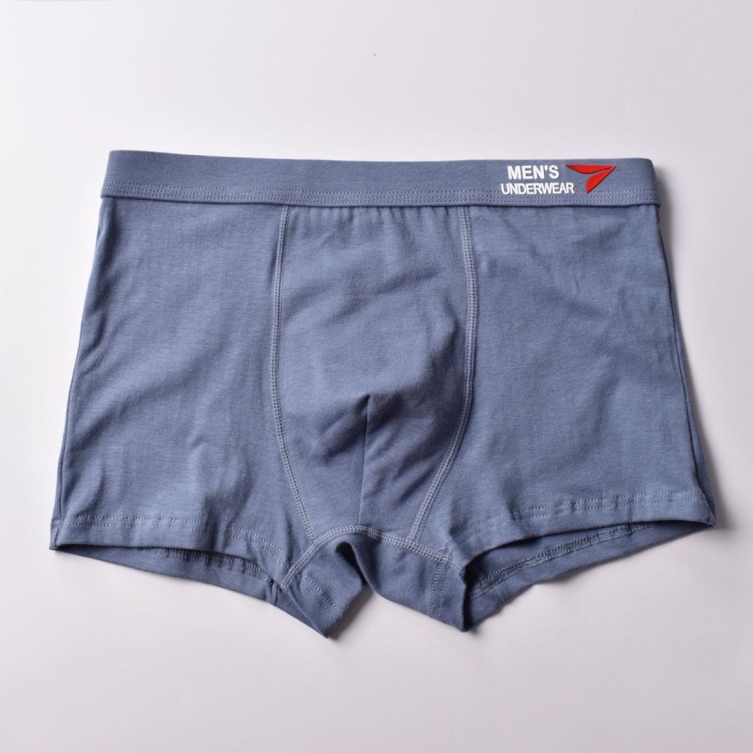 Quần lót nam cotton boxer đùi cao cấp đẹp mềm mát - Quần sịp nam cotton đùi boxer mát dành cho tuổi học sinh có bigsize