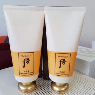 Sữa rửa mặt whoo vàng nội địa hàn 160ml date 2023