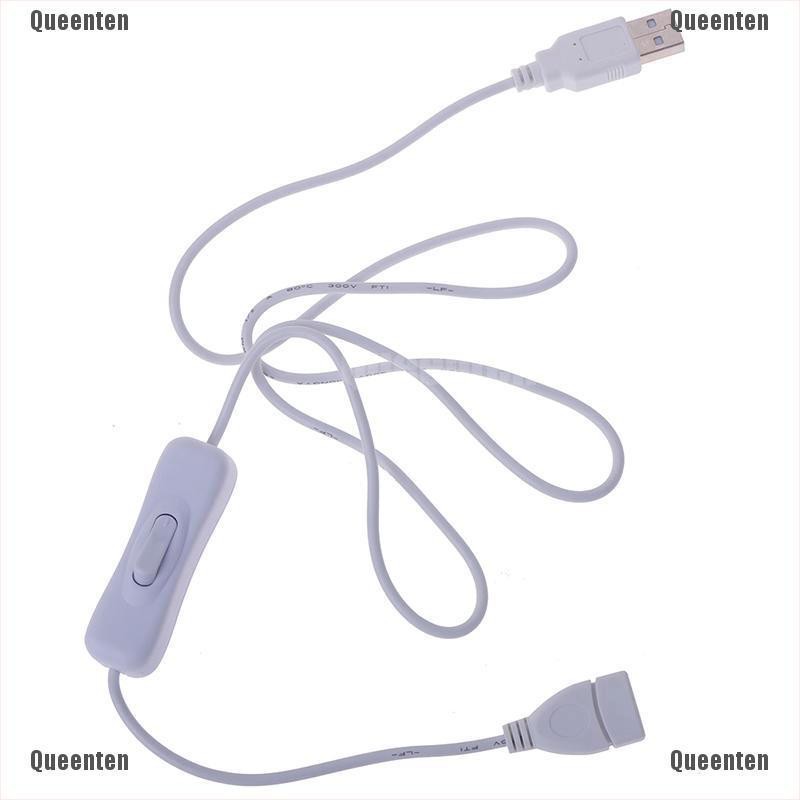 Cáp chuyển đổi 1m cổng USB với công tắc bật/ tắt cho đèn/quạt USB