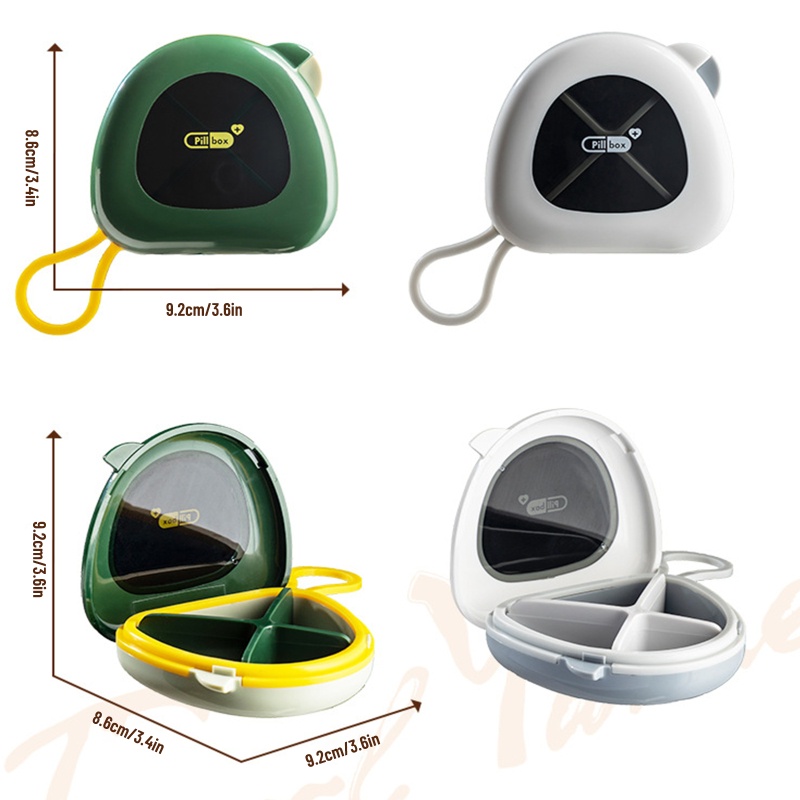 Hộp Đựng Thuốc Có Nắp Nhỏ Gọn Tiện Dụng