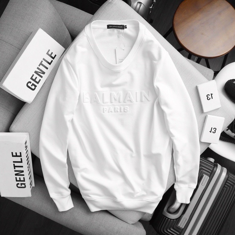 Áo sweater nam nữ chất cotton nỉ da cá