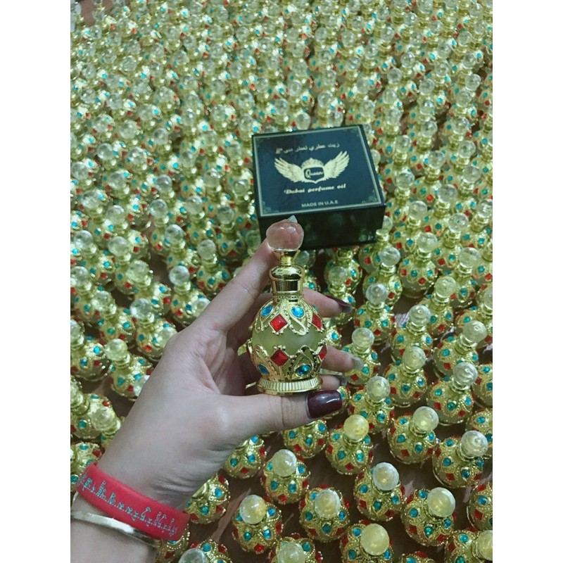 💟 SIÊU SALE 💟  Tinh dầu nước hoa Dubai chai đính đá vương miệng 15ml 💟