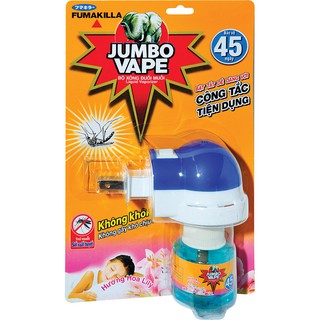 Bộ xông diệt muỗi Jumbo Vape 45ml