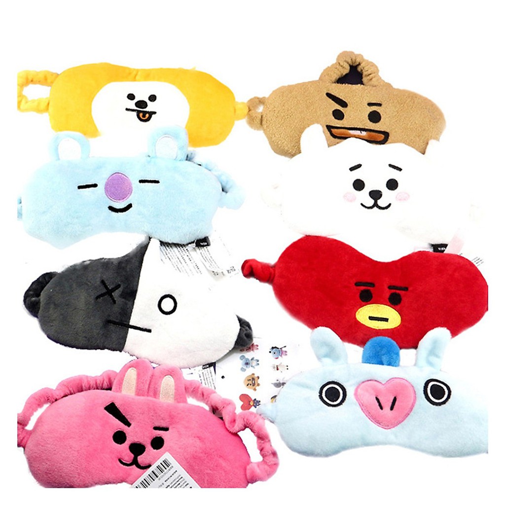 Bịt mắt ngủ các nhân vật BTS BT21