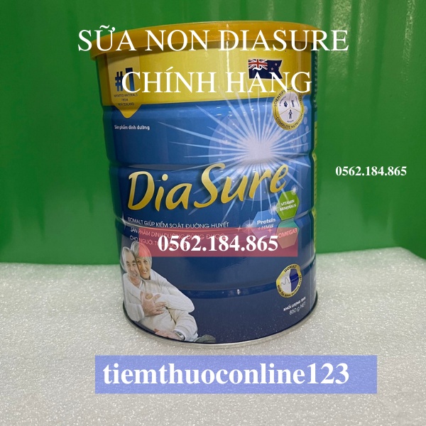 Sữa non Diasure [Chụp Thật Chính Hãng] - Dinh dưỡng cho người tiểu đường -ổn định đường huyết