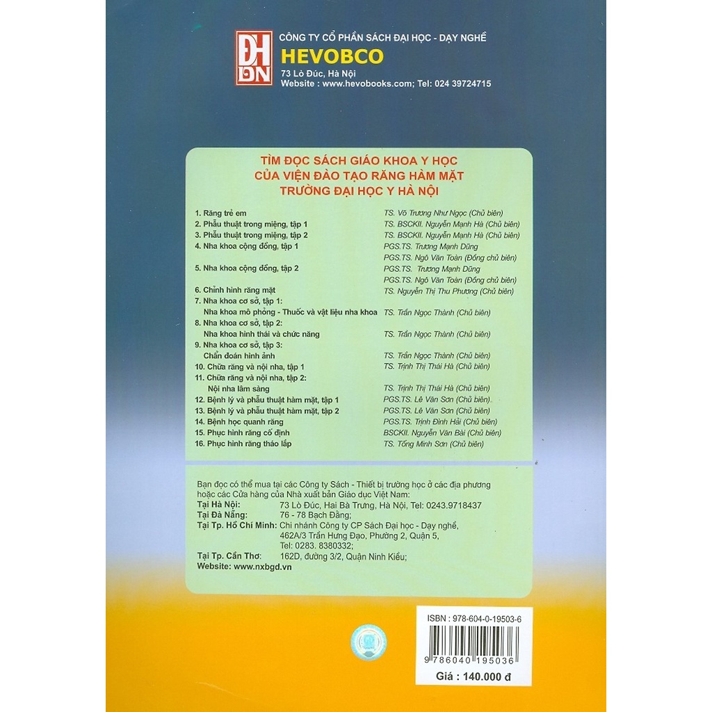 Sách - Phục Hình Răng Cố Định