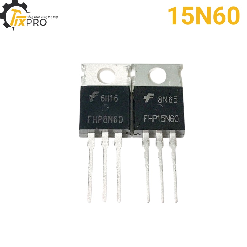 Mosfet 15N60 15A 600V tháo máy ( đã kiểm tra sống 100%)